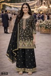 Veena By Mrudangi Chinon Best Readymade Palzzo Suits Wholesale Shop In Surat
